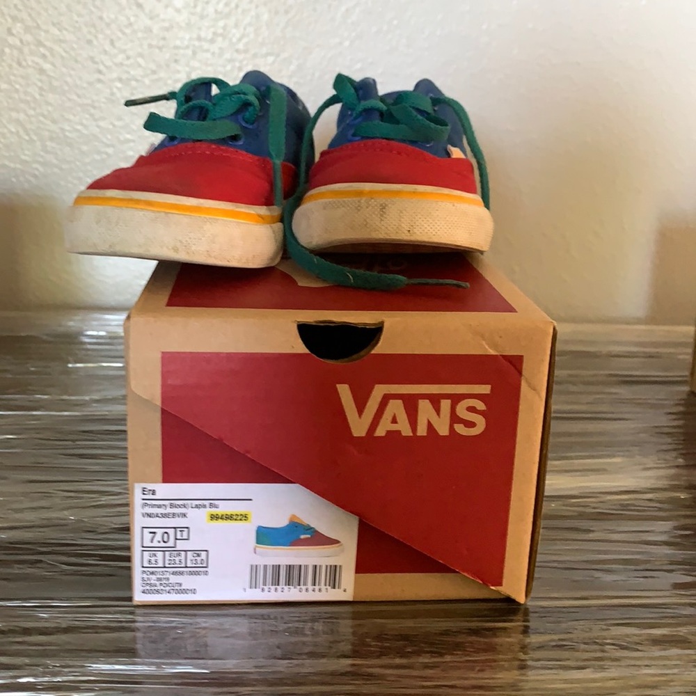 Vans toddles shoe